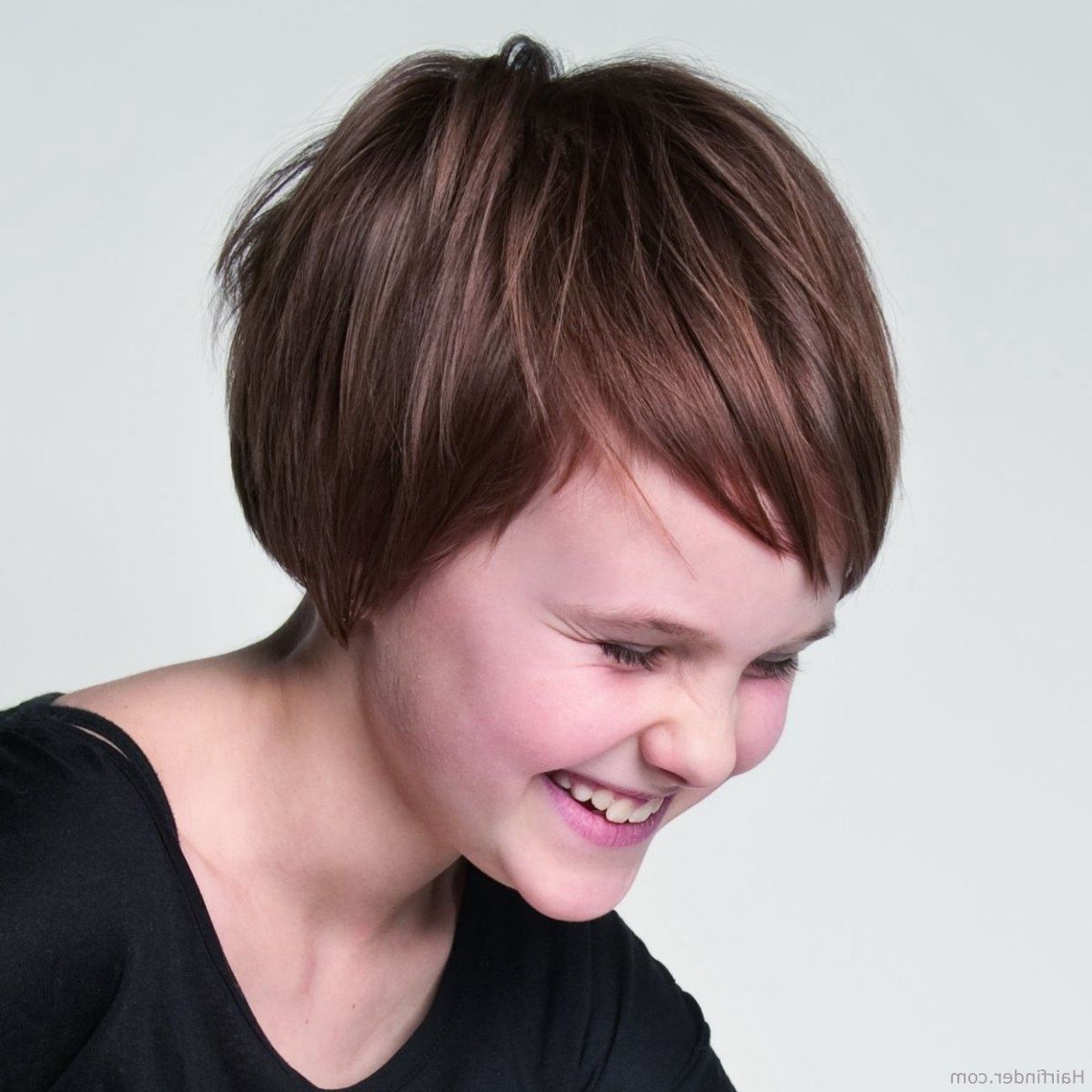 Short Easy To Care For Hair Style For Active Little Girls With Regard To Little Girl Updos For Short Hair (View 11 of 15)