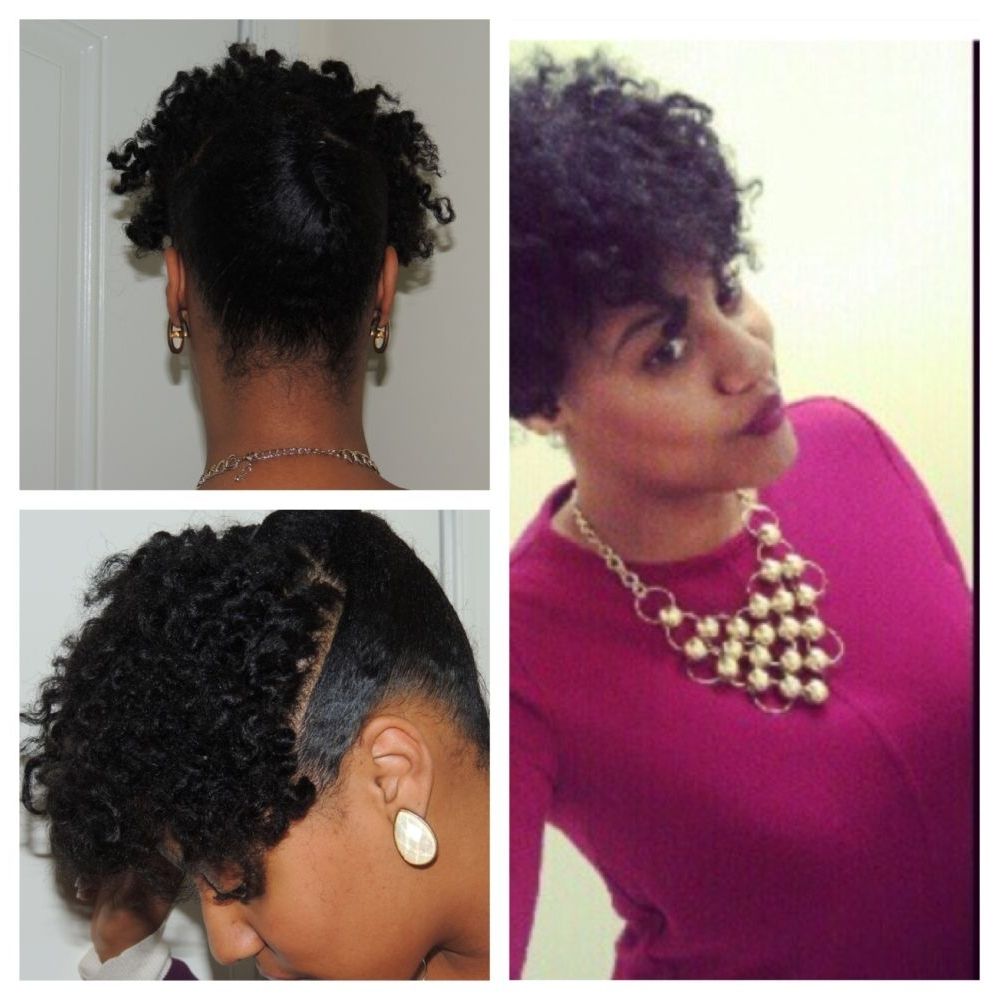 Twist Out And Updo (new Hair Video) #naturalhair #quickandeasy #diy With Regard To Updo Twist Out Hairstyles (View 4 of 15)