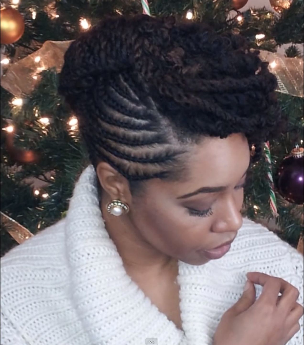 Twist Updo Hairstyles For Natural Hair 1000+ Images About Flat Twist In Updo Twist Hairstyles For Natural Hair (View 14 of 15)