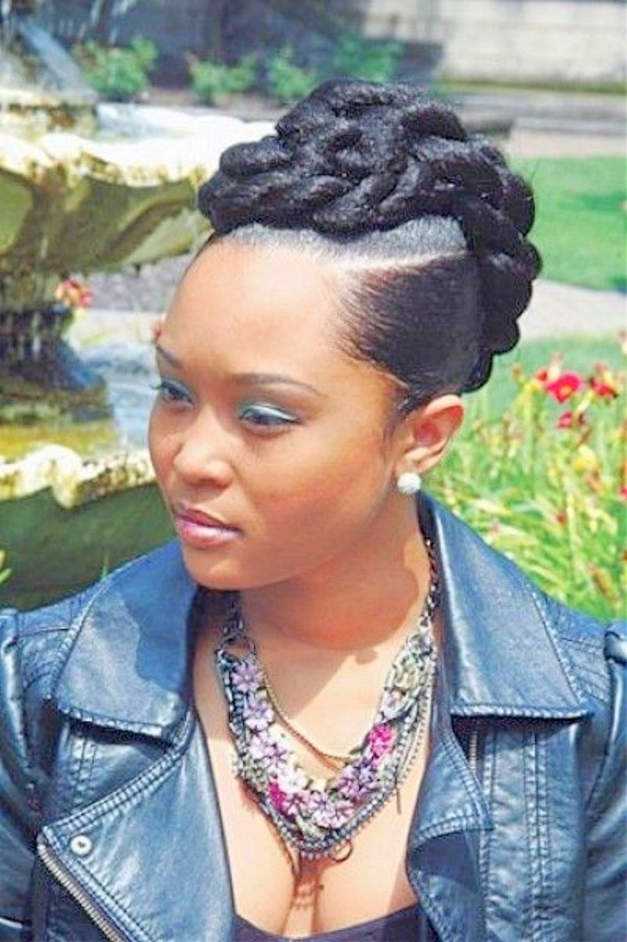 Updo Hairstyles For Black Women Cute Black Updo Hairstyles Black Regarding Black Updo Hairstyles (View 9 of 15)