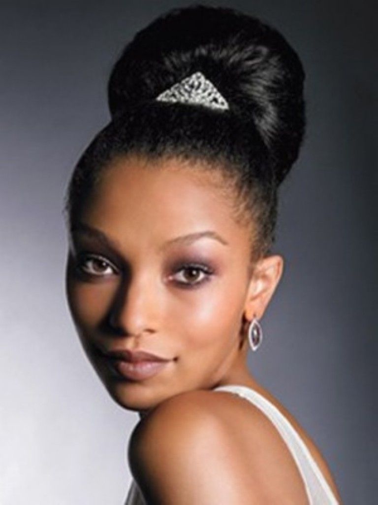 Updo Hairstyles For Prom Black Hair – Women Medium Haircut Intended For African Hair Updo Hairstyles (View 14 of 15)