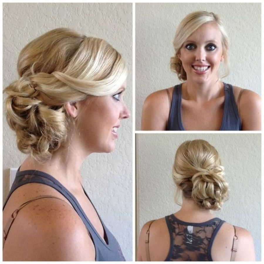 Wedding Hairstyles Wedding Hair Side Bun With Veil Nice Hair For Intended For Wedding Updo Hairstyles With Veil (View 14 of 15)