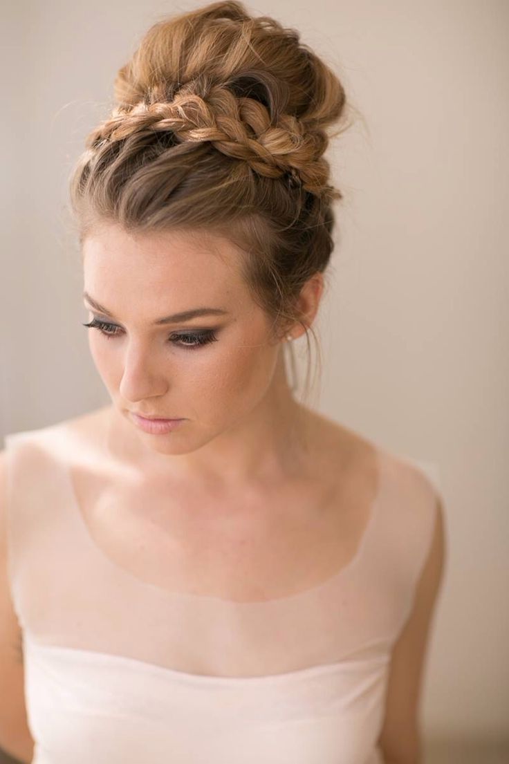 15 Braided Wedding Hairstyles That Will Inspire (with Tutorial In Famous Simple Wedding Hairstyles (View 1 of 15)