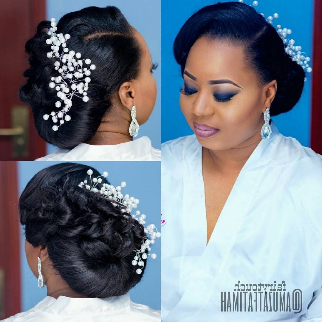 16 Gorgeous Wedding Hairstyles For Nigerian Brideshair Stylist Inside Most Recent Wedding Hairstyles For Nigerian Brides (View 1 of 15)