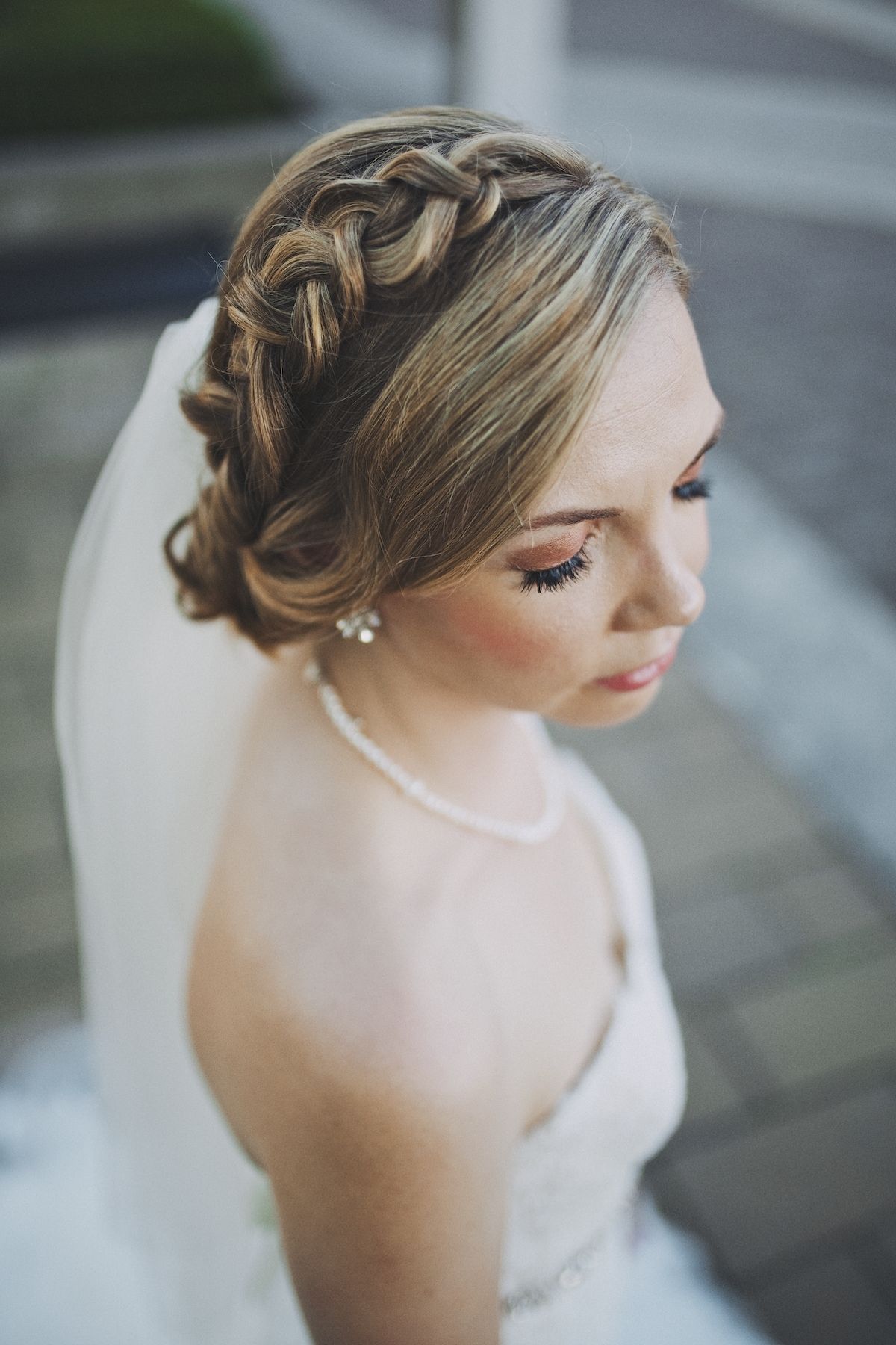 2018 Up Hairstyles With Veil For Wedding Throughout Endearing Bride Hairstyles With Veil In Updo Upstyle Braid Dutch (View 15 of 15)