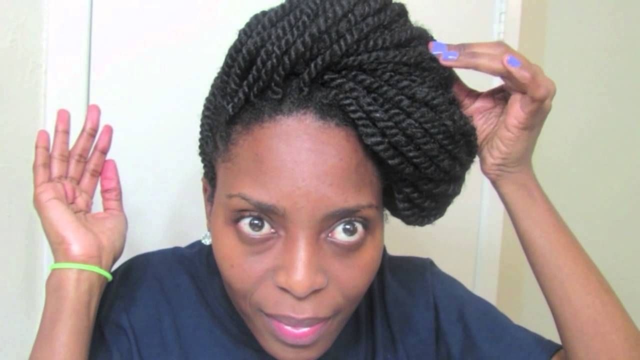 2018 Wedding Hairstyles With Kinky Twist Pertaining To Ideas Kinky Hairstyles Dreaded For Black Natural Hair Coily Short (View 7 of 15)