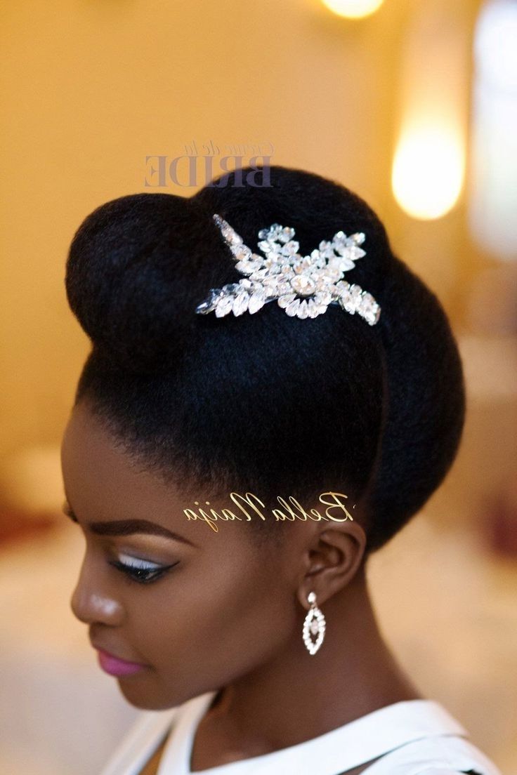 28 Best Natural Hair Bridal Inspiration Images On Pinterest Regarding Well Known Wedding Hairstyles For Natural Kinky Hair (View 5 of 15)