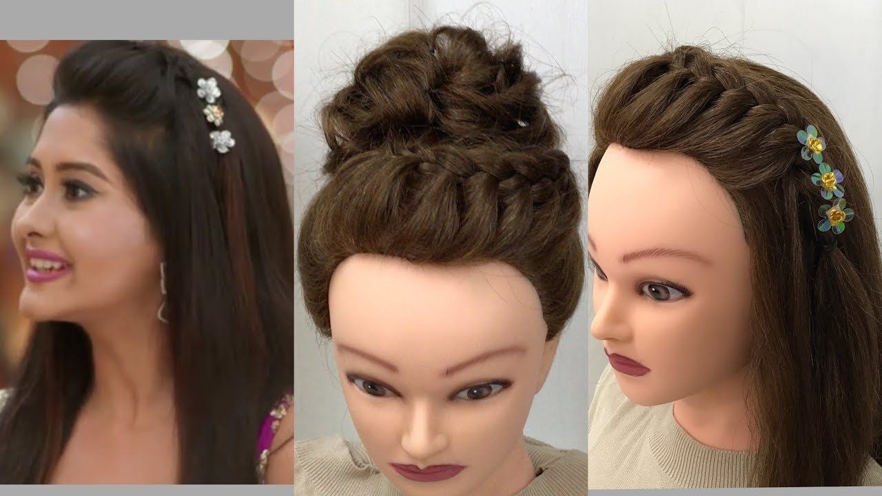 3 Beautiful Hairstyles For Function: Easy Wedding Hairstyles – Youtube Throughout Most Current Simple Wedding Hairstyles (View 8 of 15)