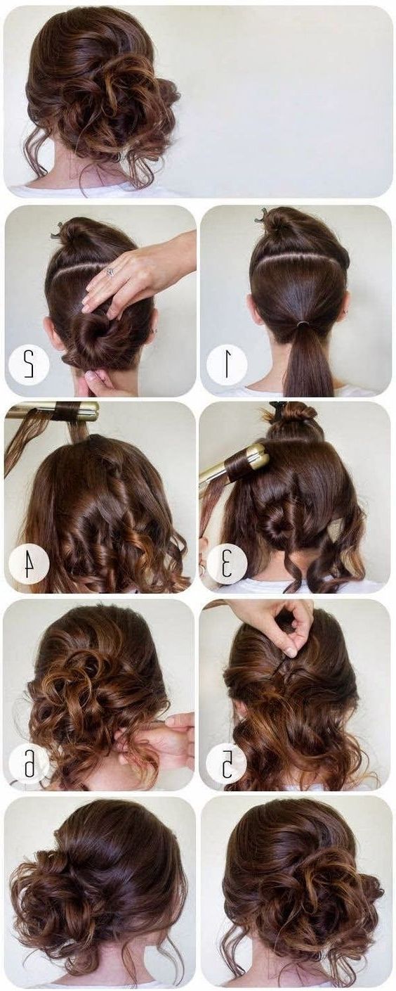 60 Easy Stepstep Hair Tutorials For Long, Medium And Short Hair Intended For Popular Wedding Hairstyles For Long Hair And Bangs (View 14 of 15)