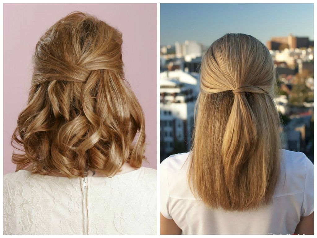 7 Super Cute Everyday Hairstyles For Medium Length – Hair World Magazine Pertaining To Most Popular Wedding Half Up Hairstyles For Medium Length Hair (View 8 of 15)