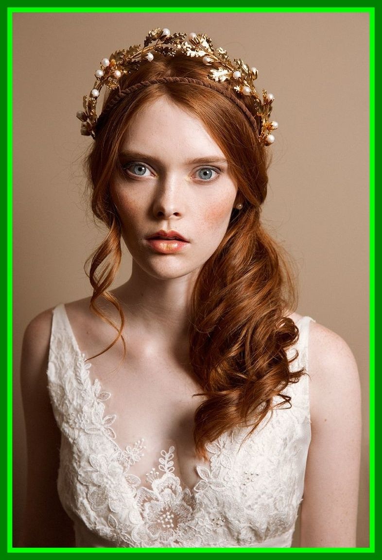 Amazing Best Modern Romance Ginger Hair Red Heads Picture Of Wedding Pertaining To Most Up To Date Wedding Hairstyles For Long Red Hair (View 12 of 15)