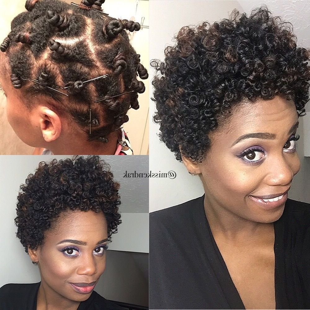 Bantu Knot Out On Natural Hair #misskenk #misskendrak (View 6 of 15)