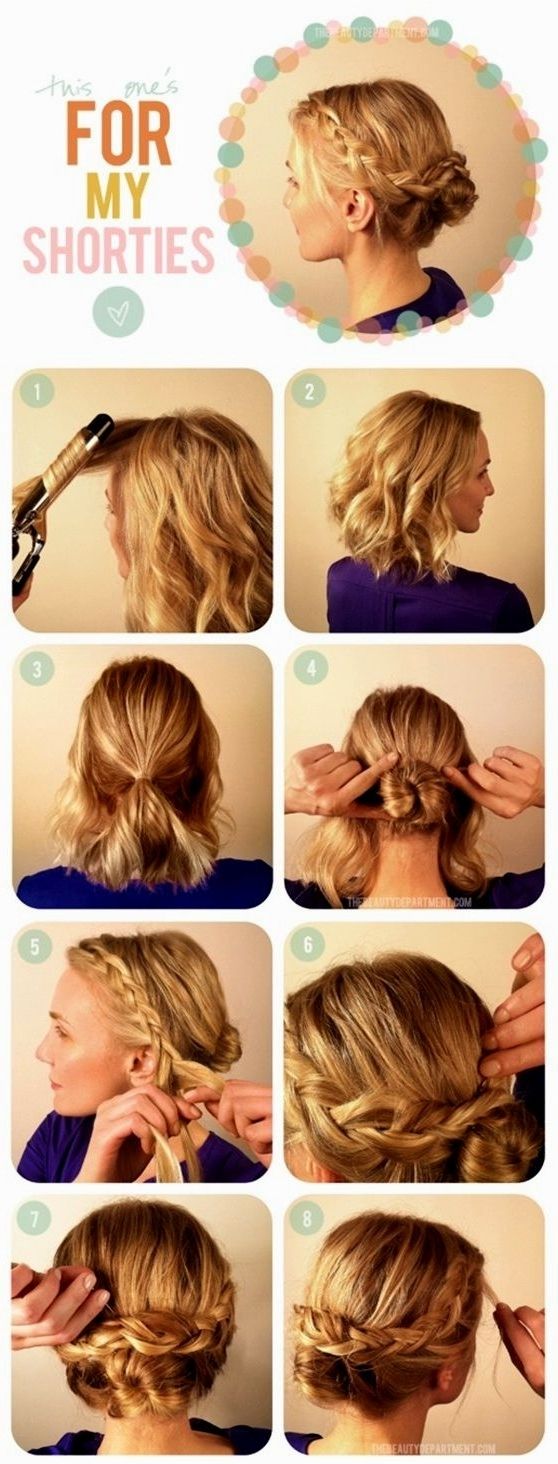 Beautiful Easy Wedding Hairstyles For Medium Hair Ideas – Styles Pertaining To Most Popular Easy Bridesmaid Hairstyles For Medium Length Hair (View 4 of 15)