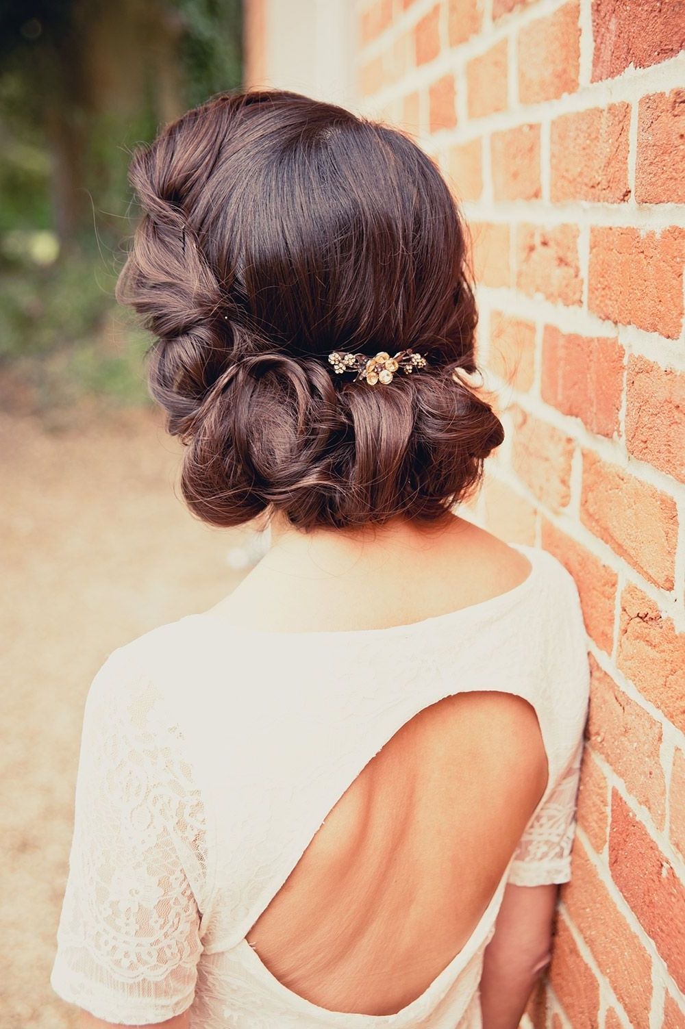 Beautiful Wedding Updos: 17 Inspirational Styles For Your Big Day Pertaining To Most Recent Retro Wedding Hairstyles (View 3 of 15)