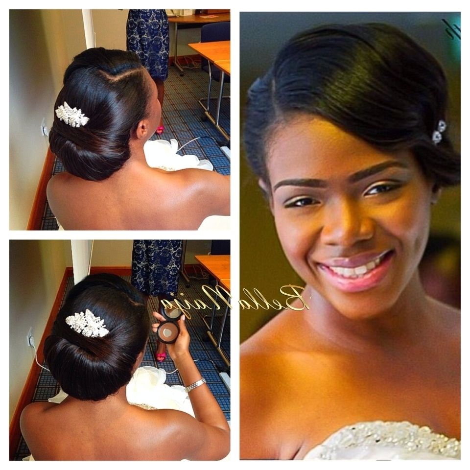 Best And Newest Wedding Hairstyles For Nigerian Brides Pertaining To Bn Bridal Beauty: "hair Is Art" – Charis Hair – Bellanaija (View 11 of 15)