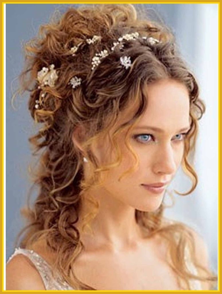 Best Updo Hairstyles For Curly Long Hair Wedding Image Style And Intended For Well Known Wedding Updo Hairstyles For Long Curly Hair (View 1 of 15)