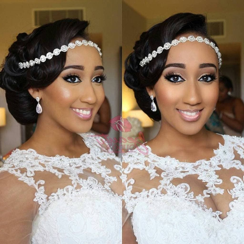 Bridal Hairstyle Inspiration: Updo – My Nigerian Wedding In Most Recent Nigerian Wedding Hairstyles For Bridesmaids (View 3 of 15)