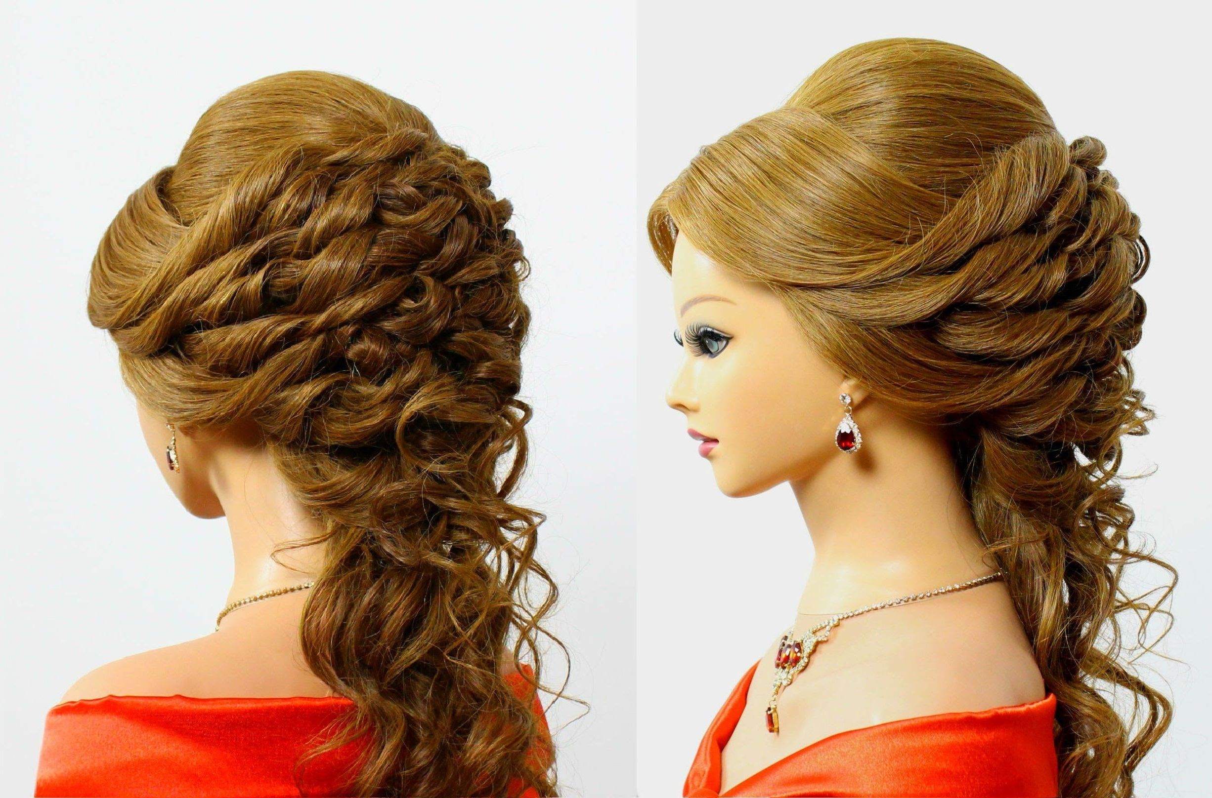 Школа Intended For Trendy Romantic Bridal Hairstyles For Medium Length Hair (View 1 of 15)