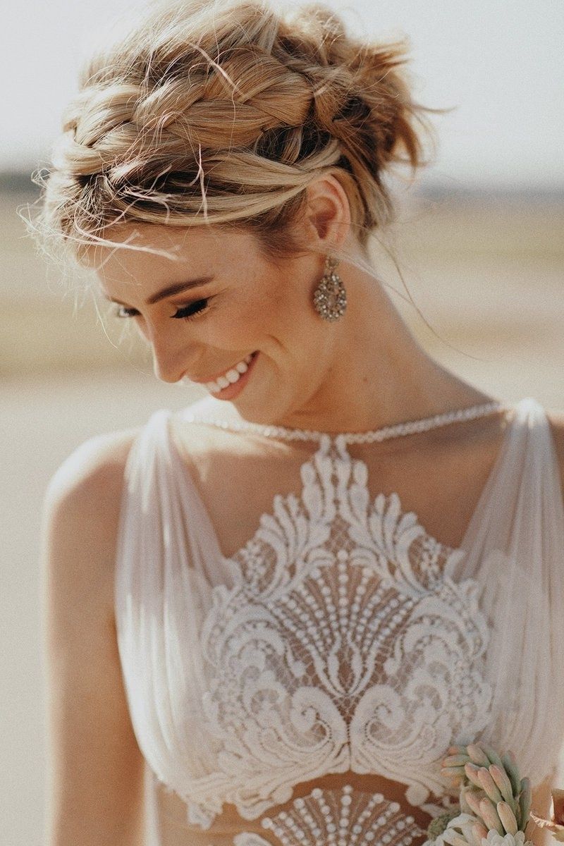 Famous Fishtail Braid Wedding Hairstyles In 61 Braided Wedding Hairstyles (View 14 of 15)