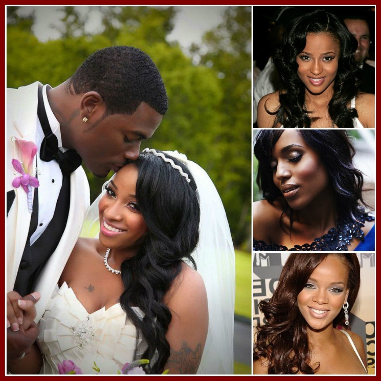 Famous Wedding Hairstyles For Long Hair African American Throughout Unbelievable Wedding Hair For African American Photos Pics Long (View 2 of 15)