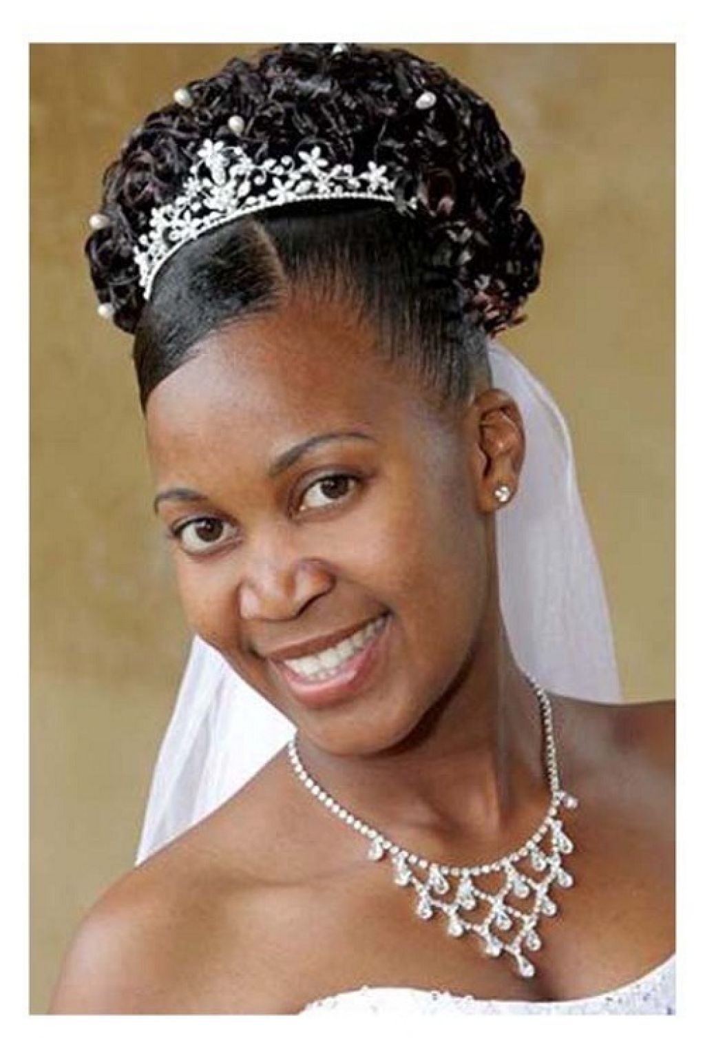 Fashionable Wedding Hairstyles For African Hair Throughout 2017 Natural Wedding Hairstyles For Black Women With Braids (View 4 of 15)
