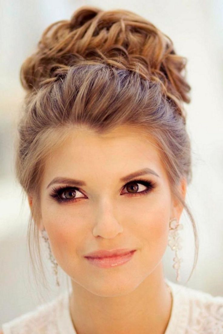 Hair Dos, Bridal Throughout Famous Wedding Hairstyles For Long Hair And Strapless Dress (View 12 of 15)