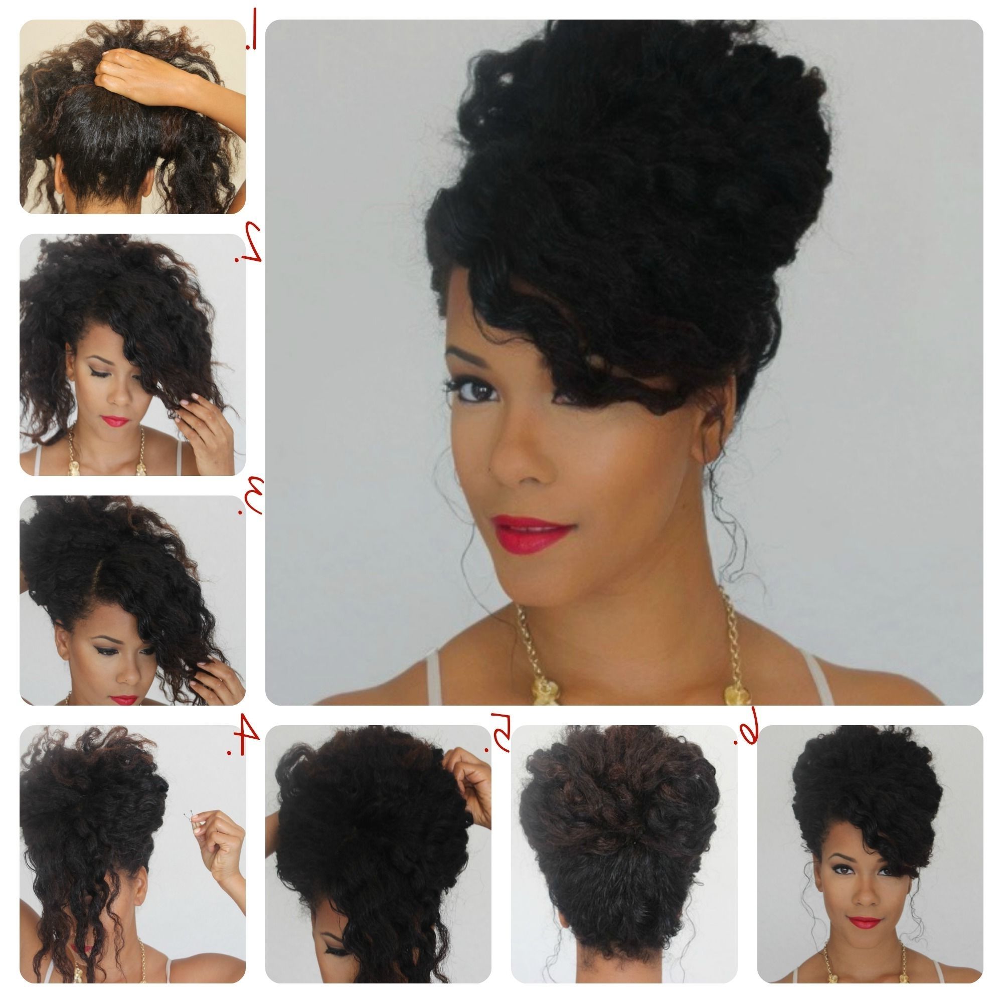 Most Current Wedding Hairstyles For Kinky Curly Hair In 17 Incredibly Pretty Styles For Naturally Curly Hair (View 5 of 15)