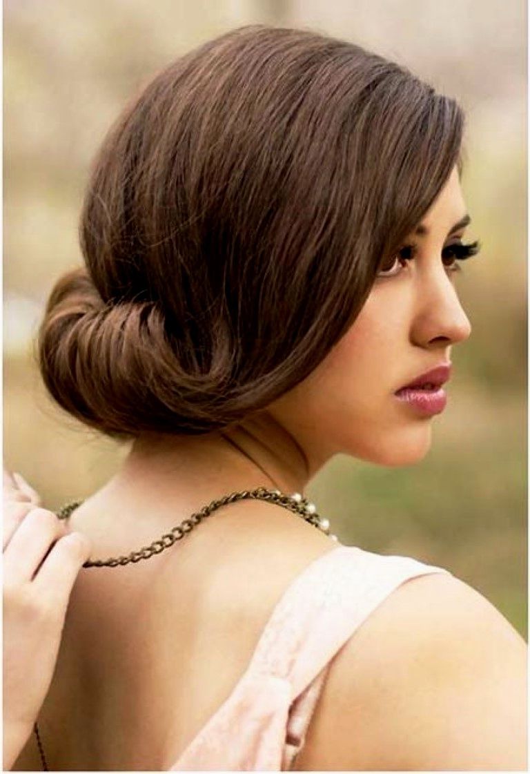 Most Popular Wedding Guest Hairstyles For Medium Length Hair With Fringe Pertaining To Wedding Hairstylesr Medium Length Mid Hair With Fringe Bridal Long (View 1 of 15)