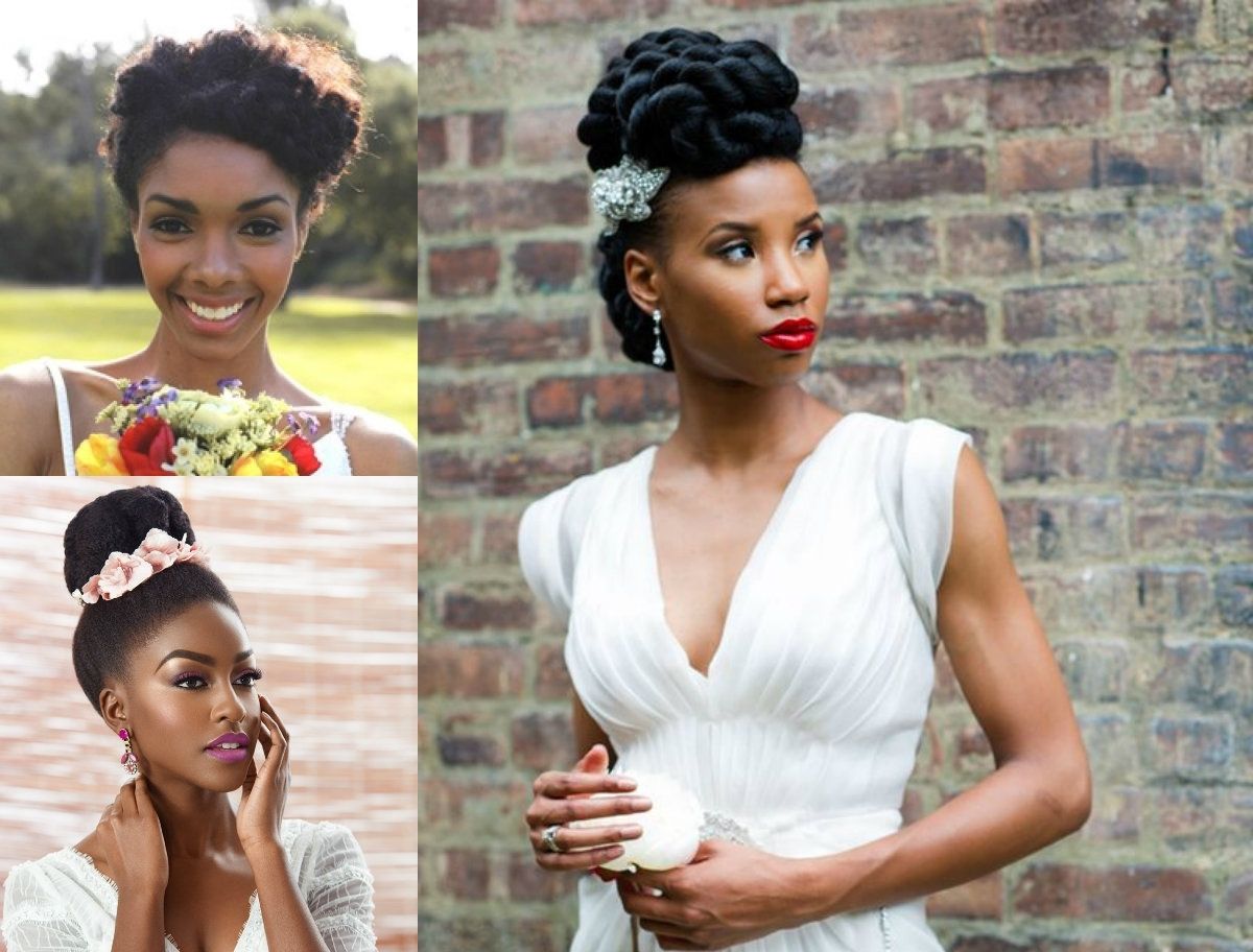 Most Up To Date Bridal Hairstyles For Short Afro Hair With Regard To Get To Know Natural Hair Wedding Hairstyles  (View 14 of 15)