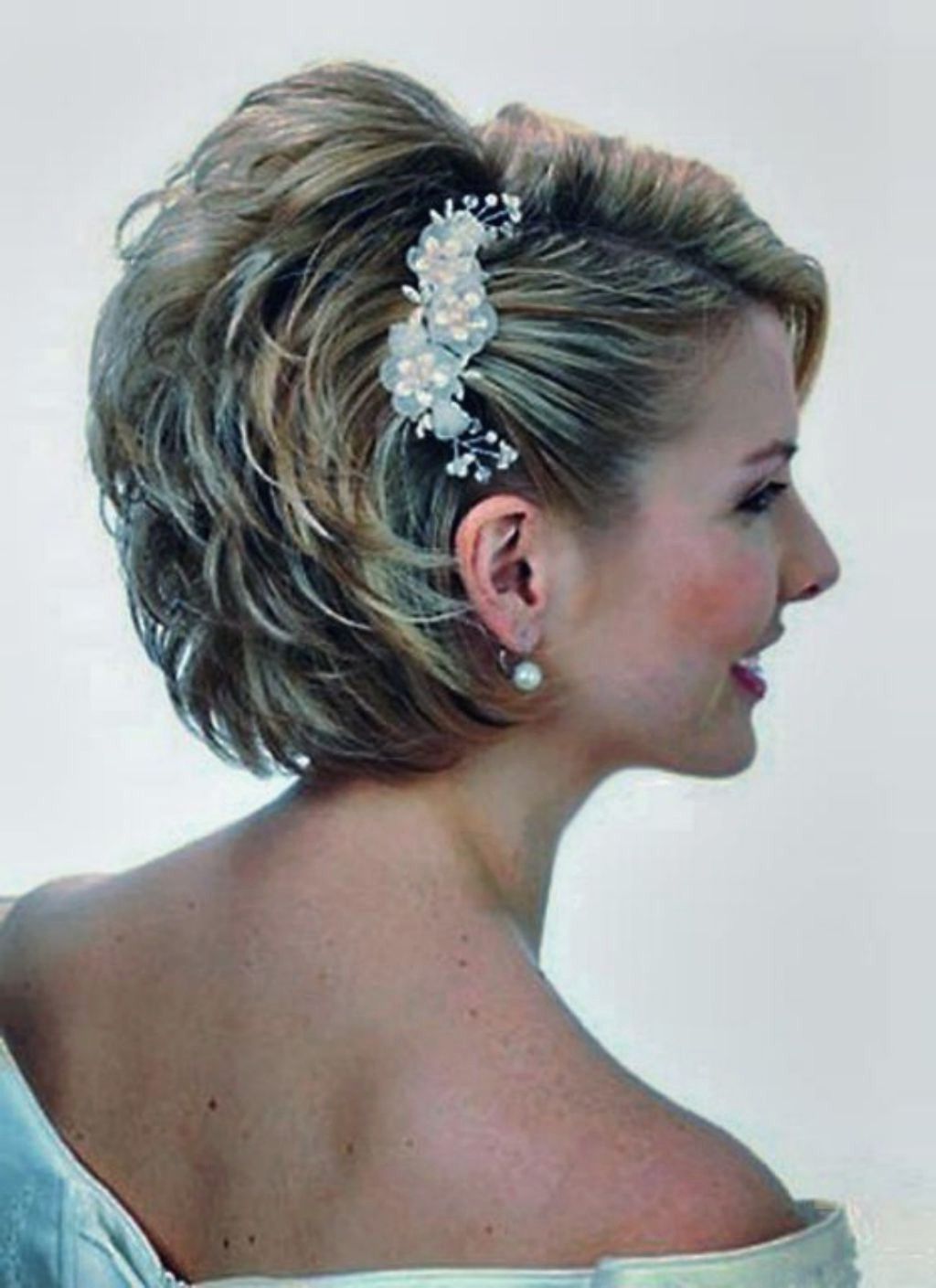 Most Up To Date Wedding Hairstyles For Short Bob Hair Throughout Short Hairstyles : Amazing Wedding Hairstyles For Short Hair Bob (View 4 of 15)