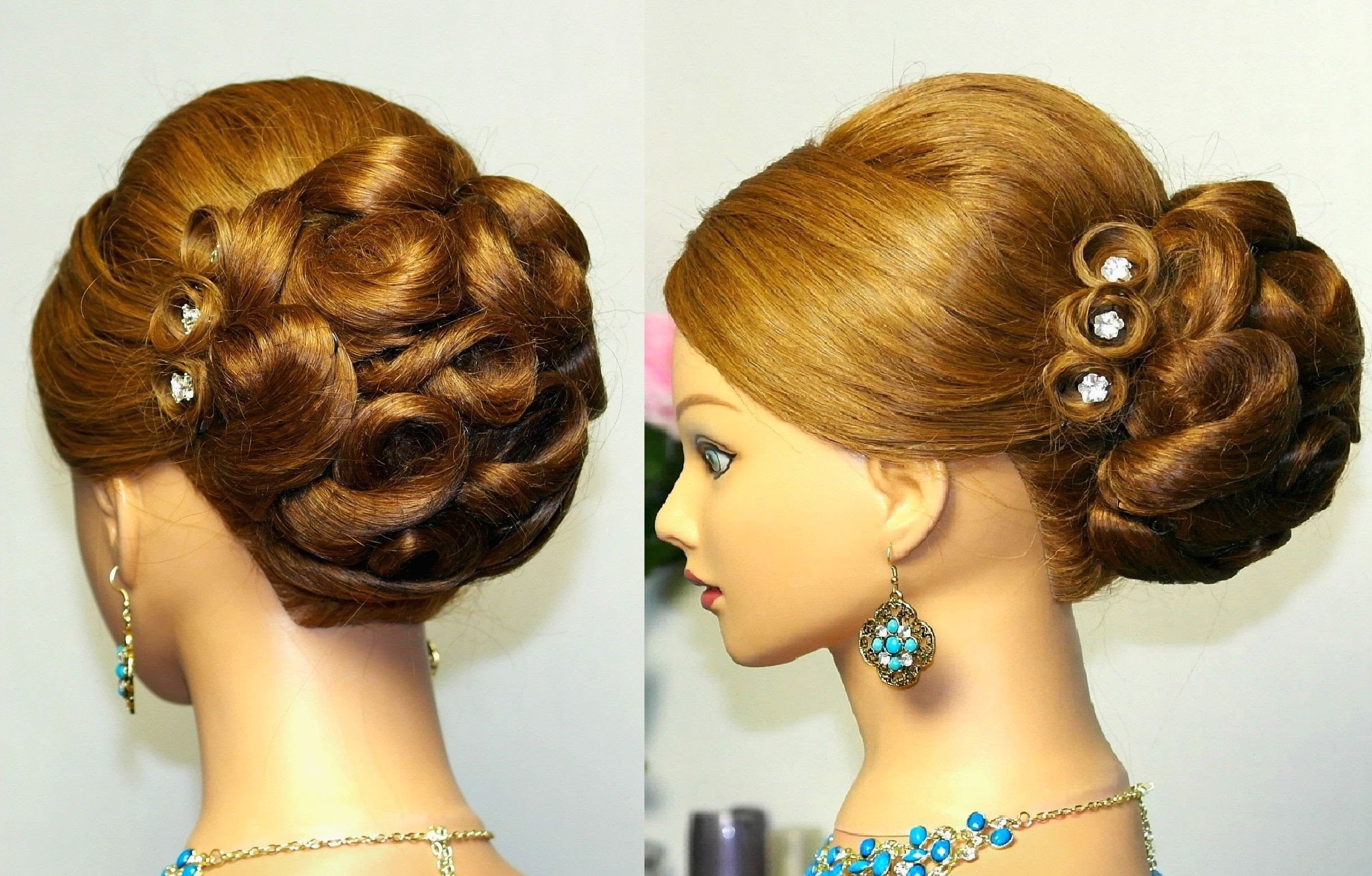 Most Up To Date Wedding Hairstyles Updo Tutorial In Prom Hairstyle For Long Hair (View 8 of 15)