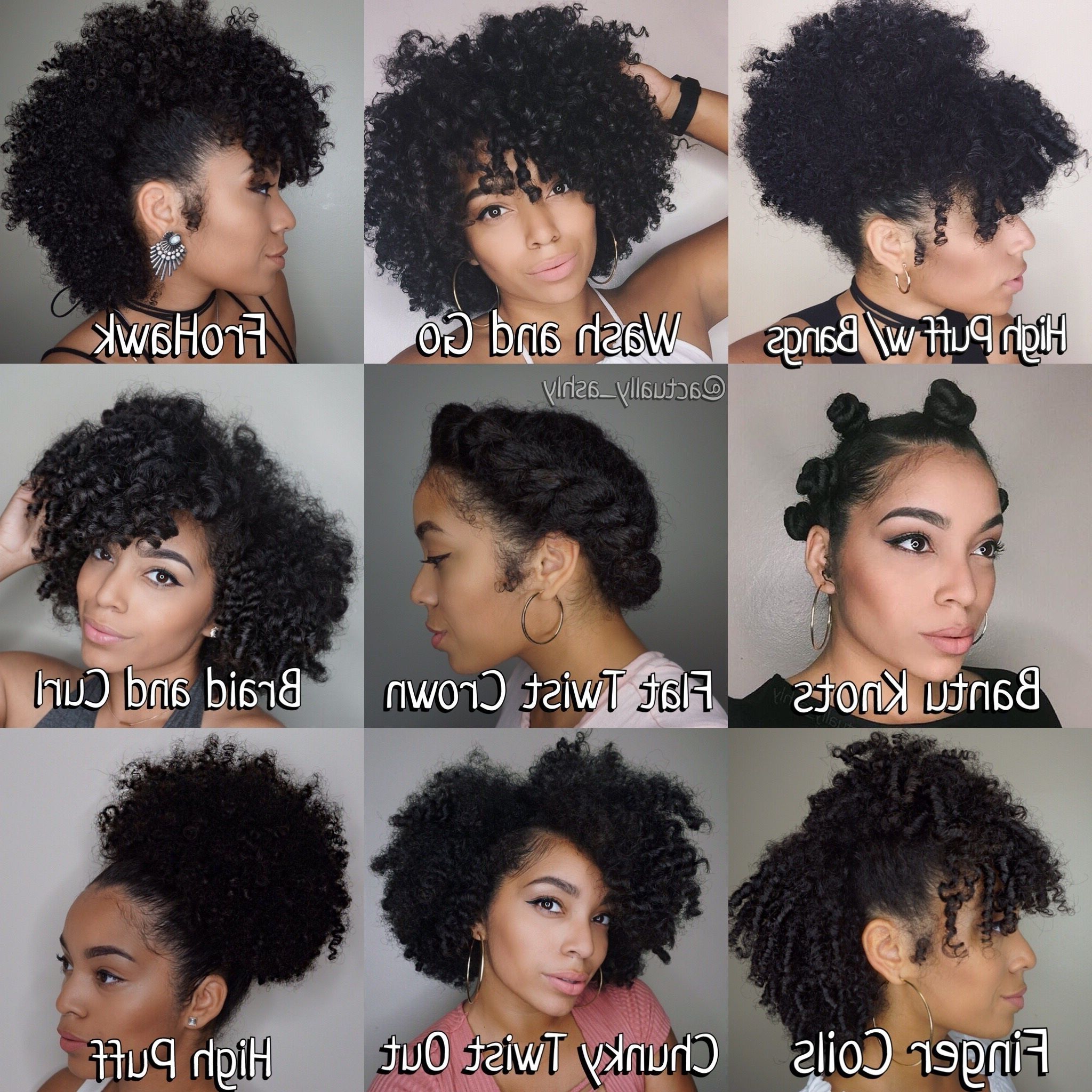 Natural Hair Styles … (View 10 of 15)