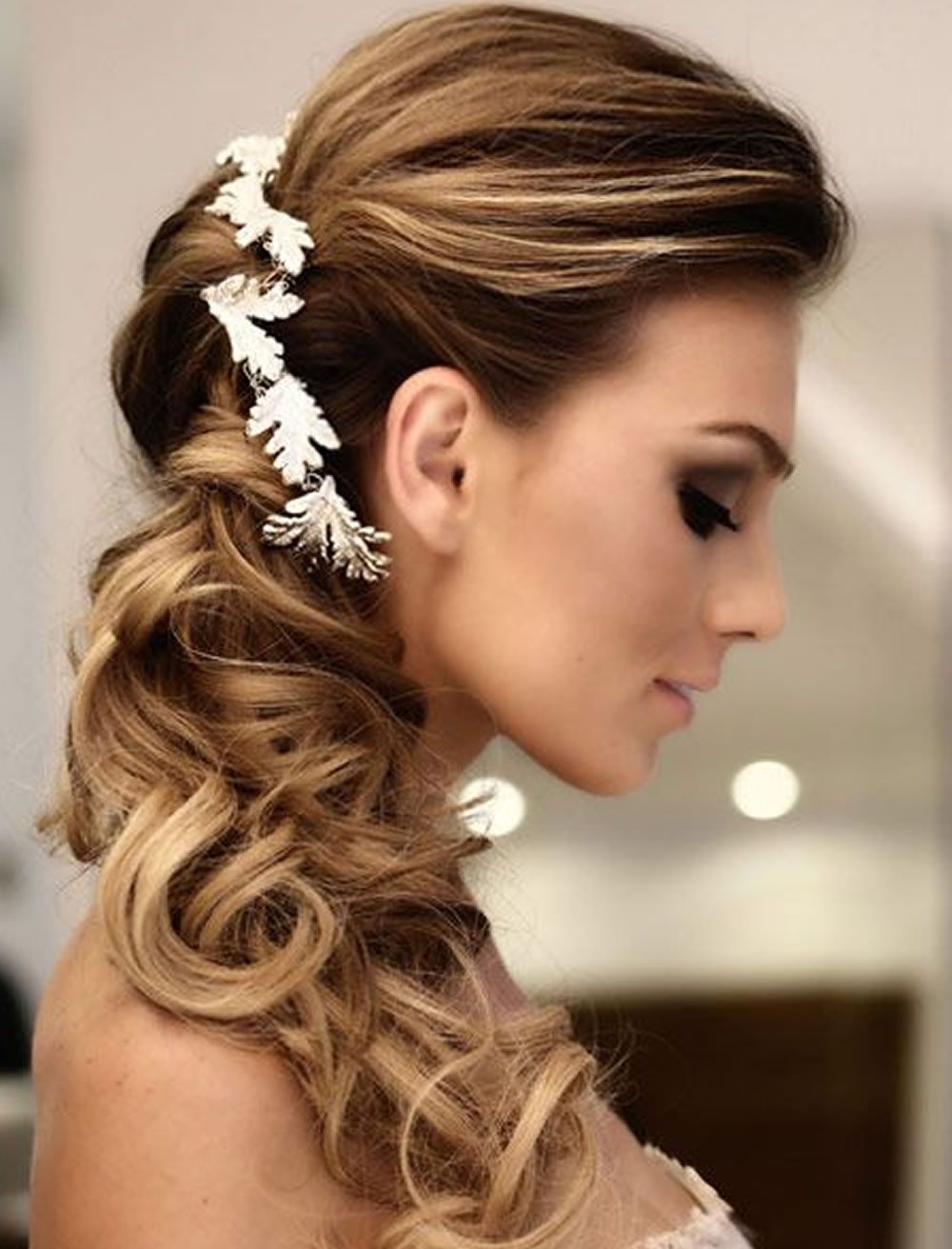 Newest Wedding Hairstyles With Long Hair Pertaining To Very Stylish Wedding Hairstyles For Long Hair 2018 2019 – Hairstyles (View 5 of 15)