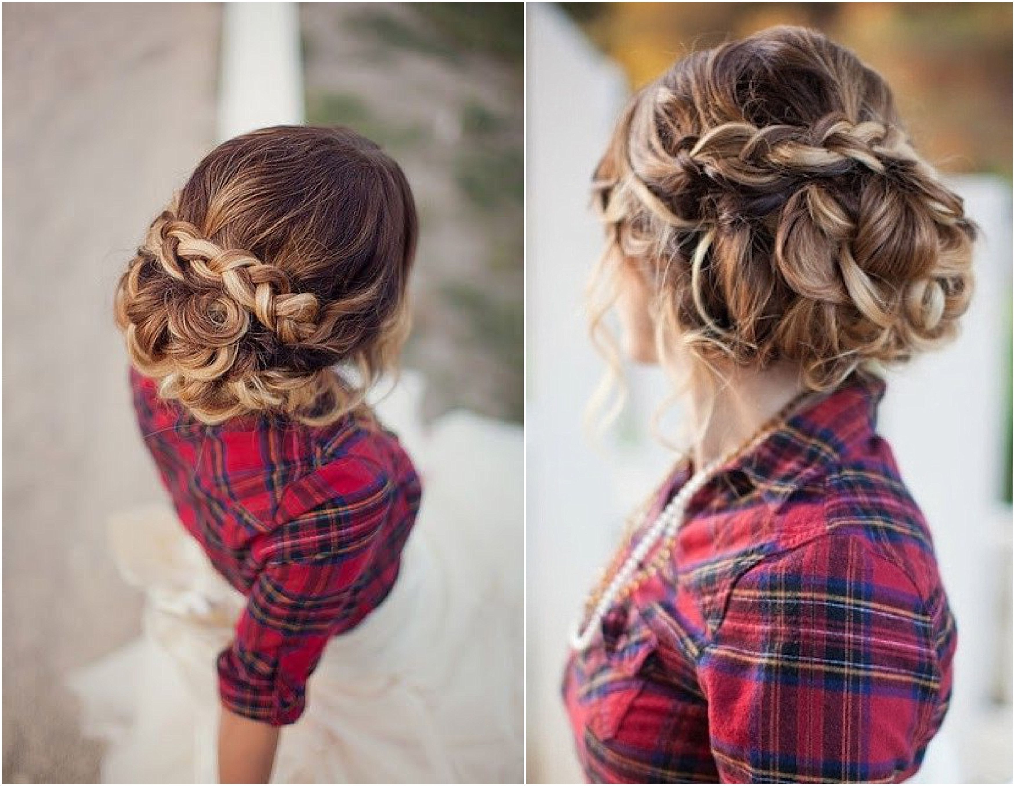 Optimum Braided Wedding Hairstyles Visuals – Feilong In Current Country Wedding Hairstyles For Bridesmaids (View 6 of 15)