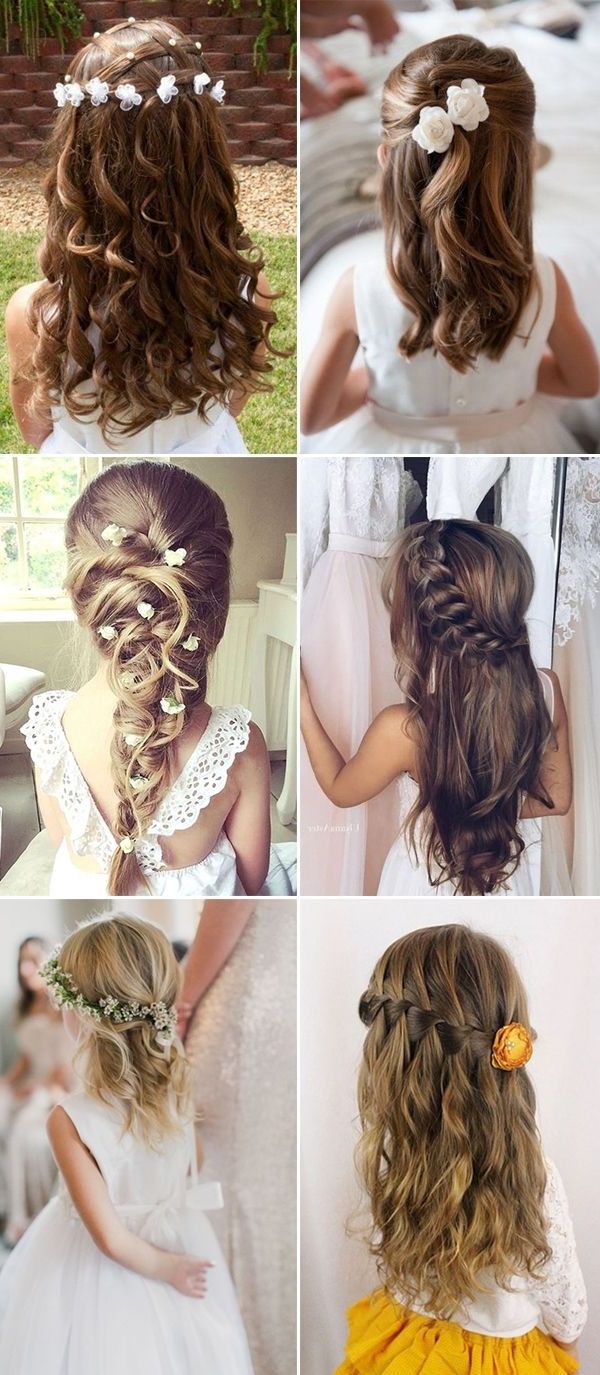 Pinterest For Preferred Wedding Hairstyles For Girls (View 1 of 15)
