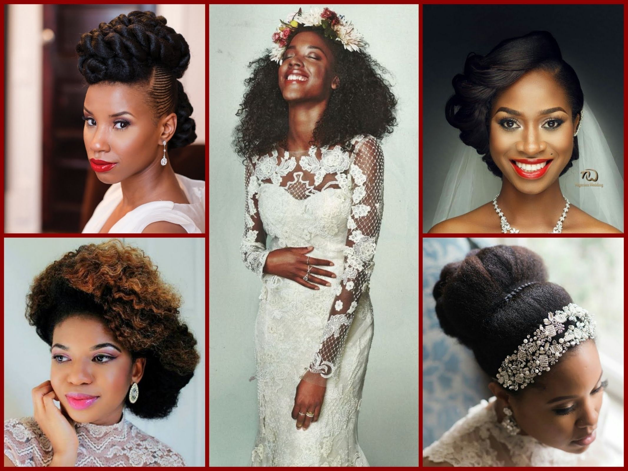 Popular Wedding Hairstyles For Natural Kinky Hair Inside Black Women Wedding Hairstyles – 40 Beautiful Updos – Youtube (View 13 of 15)