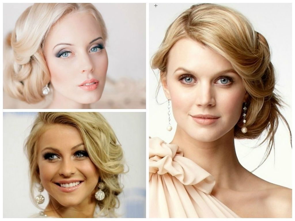Preferred Wedding Hairstyles For Your Face Shape Throughout Wedding Hairstyles For A Round Face Shape – Hair World Magazine (View 3 of 15)