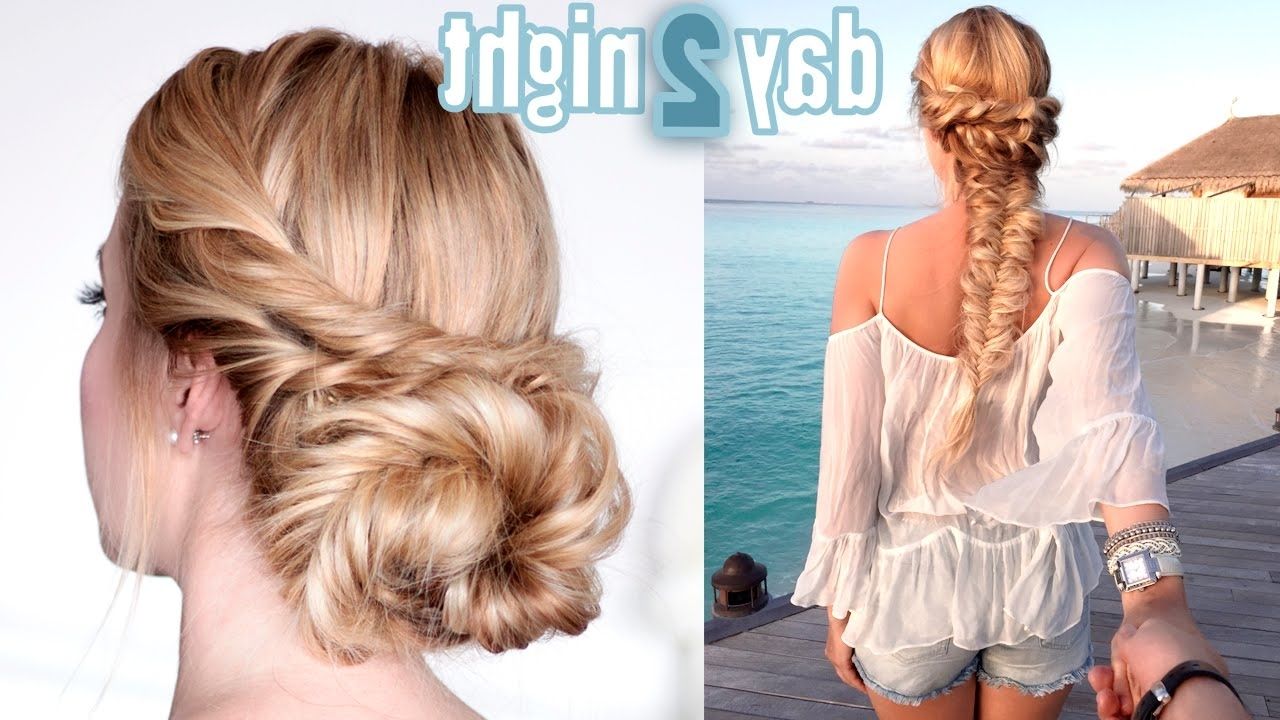 Prom/wedding/party Hairstyles ☆ Last Minute Day To Night Updo Pertaining To Well Known Wedding Hairstyles That Last All Day (View 10 of 15)