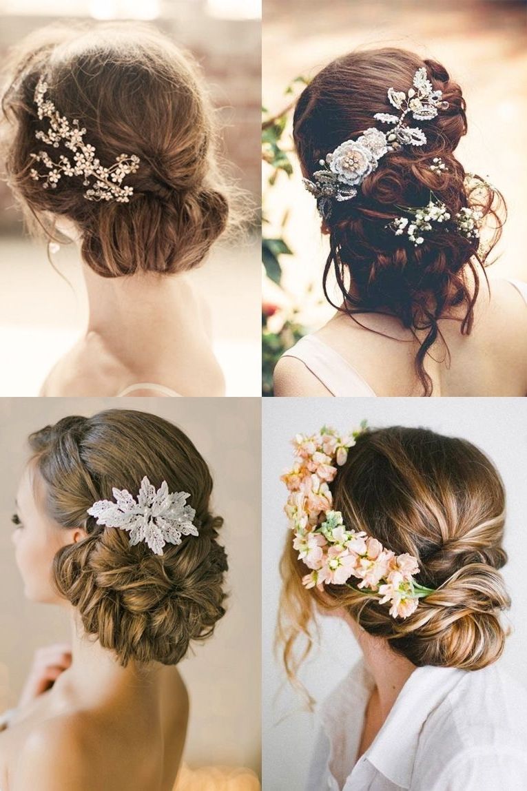 Romantic Bridal With Famous Summer Wedding Hairstyles For Bridesmaids (View 3 of 15)