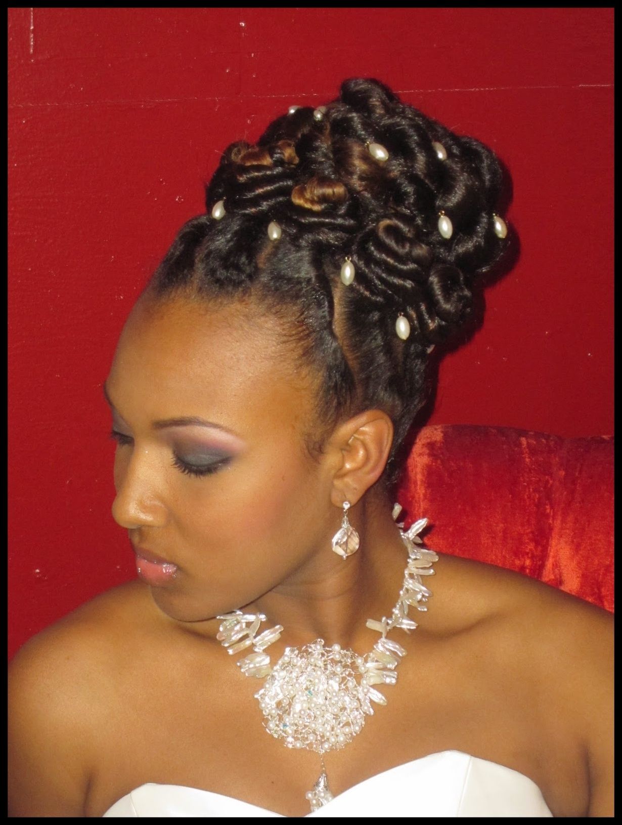 Shocking Flat Twist Updo With Weave Obtaining The Hair Image Of Pertaining To Recent Wedding Hairstyles With Kinky Twist (View 13 of 15)