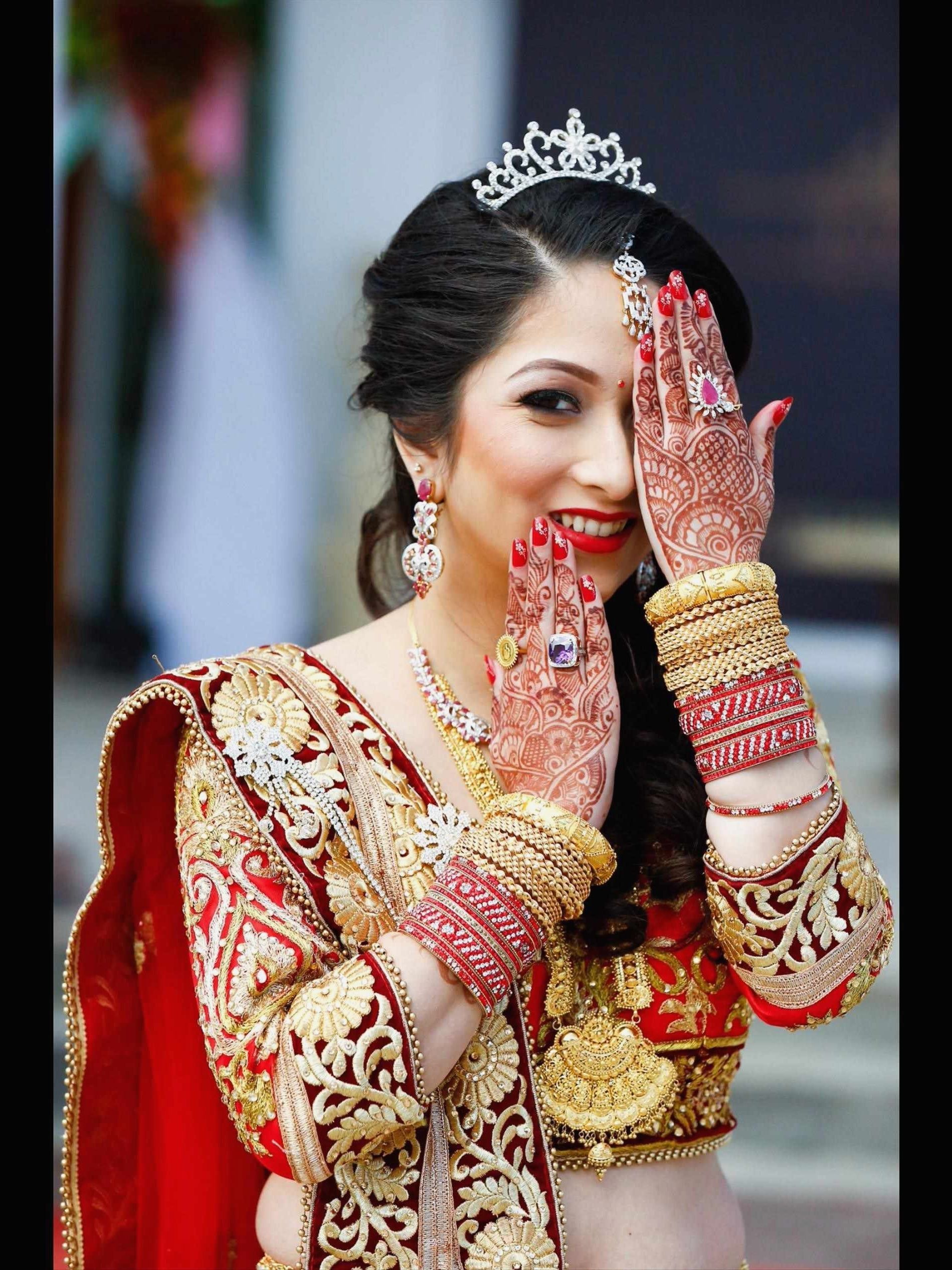 15 inspirations of indian wedding reception hairstyles