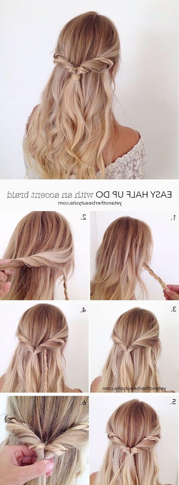 Simple Wedding Hairstyles Best Photos – Page 3 Of 4 – Cute Wedding Ideas Intended For Preferred Simple Wedding Hairstyles (View 13 of 15)