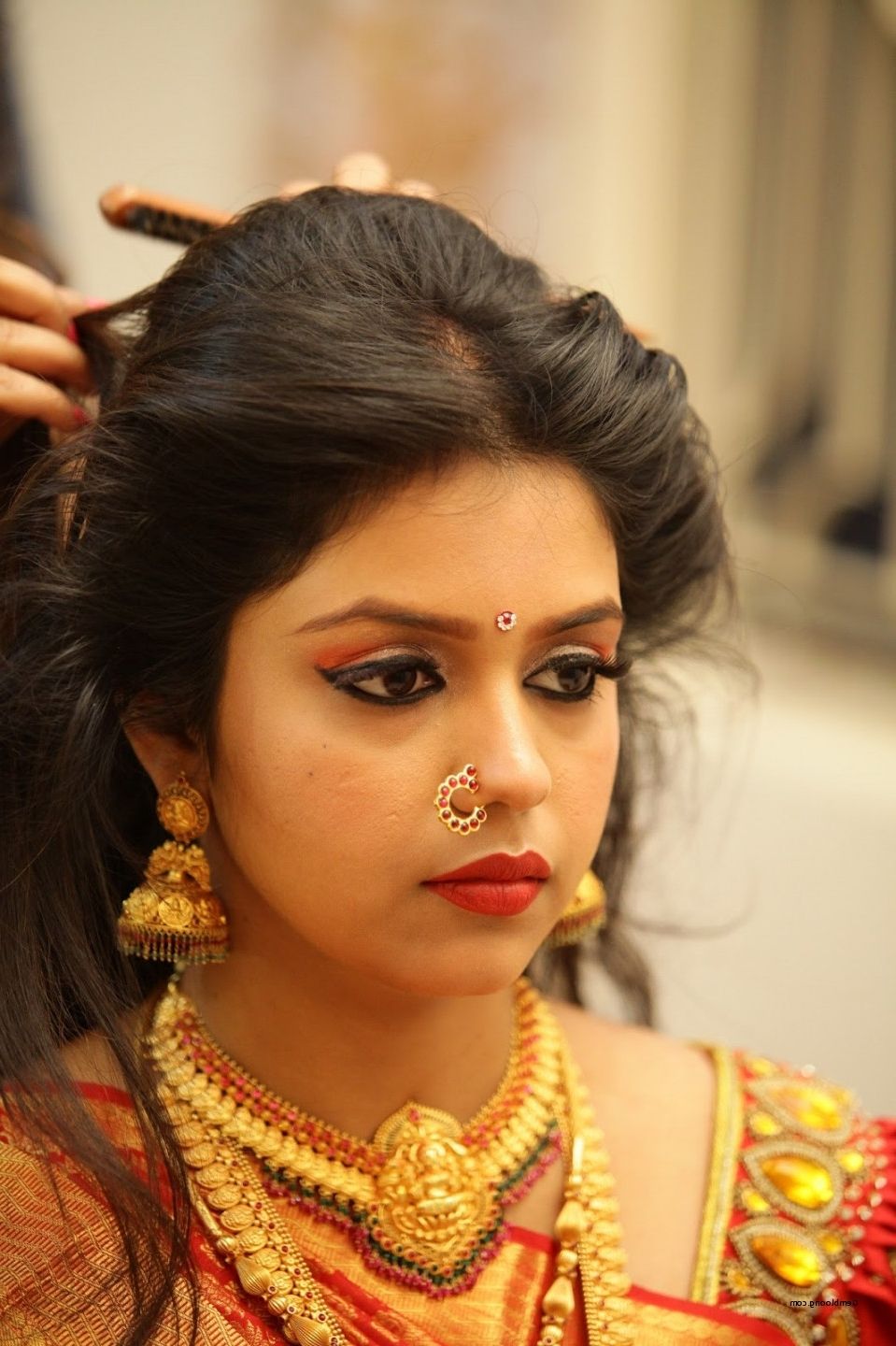South Indian Hairstyles For Long Hair For Wedding Unique South Pertaining To Well Known South Indian Wedding Hairstyles For Long Hair (View 7 of 15)
