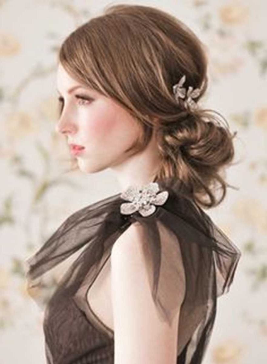 Superb Simple Wedding Hairstyles 55 For Your Inspiration With Simple Intended For Well Known Simple Wedding Hairstyles (View 10 of 15)