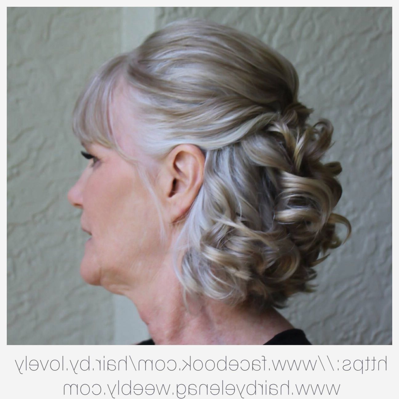 Wedding Hairstyles : Awesome Wedding Hairstyles For Older Brides New Inside 2017 Wedding Hairstyles For Older Bride (View 11 of 15)
