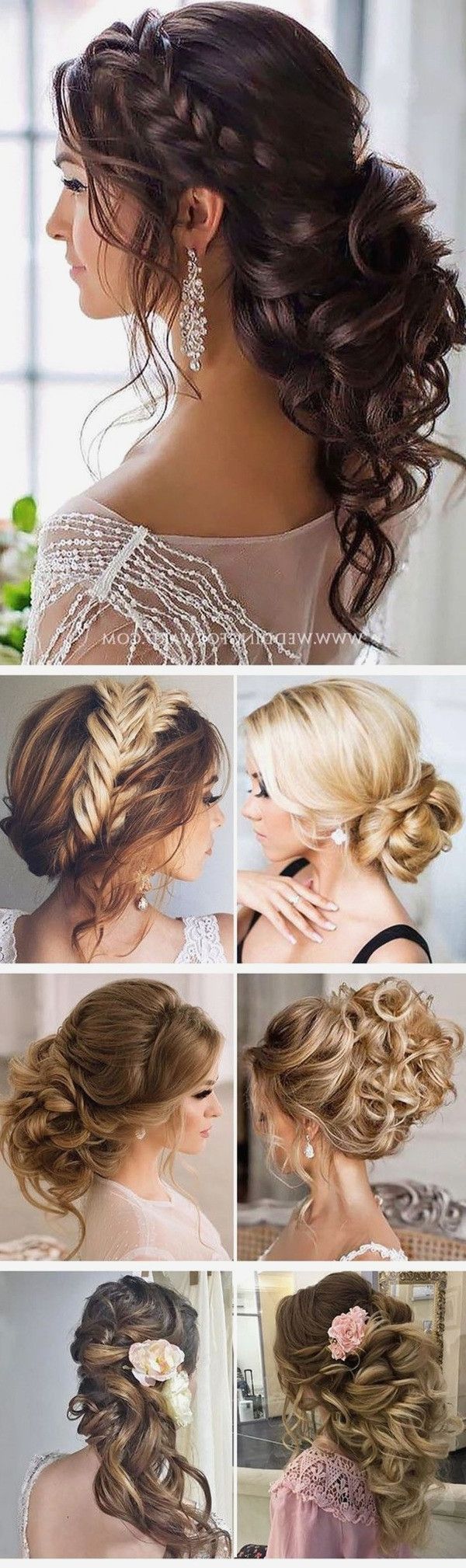 Wedding Hairstyles : Simple Wedding Bridal Hairstyles For Long Hair In Most Recently Released Simple Wedding Hairstyles (View 14 of 15)