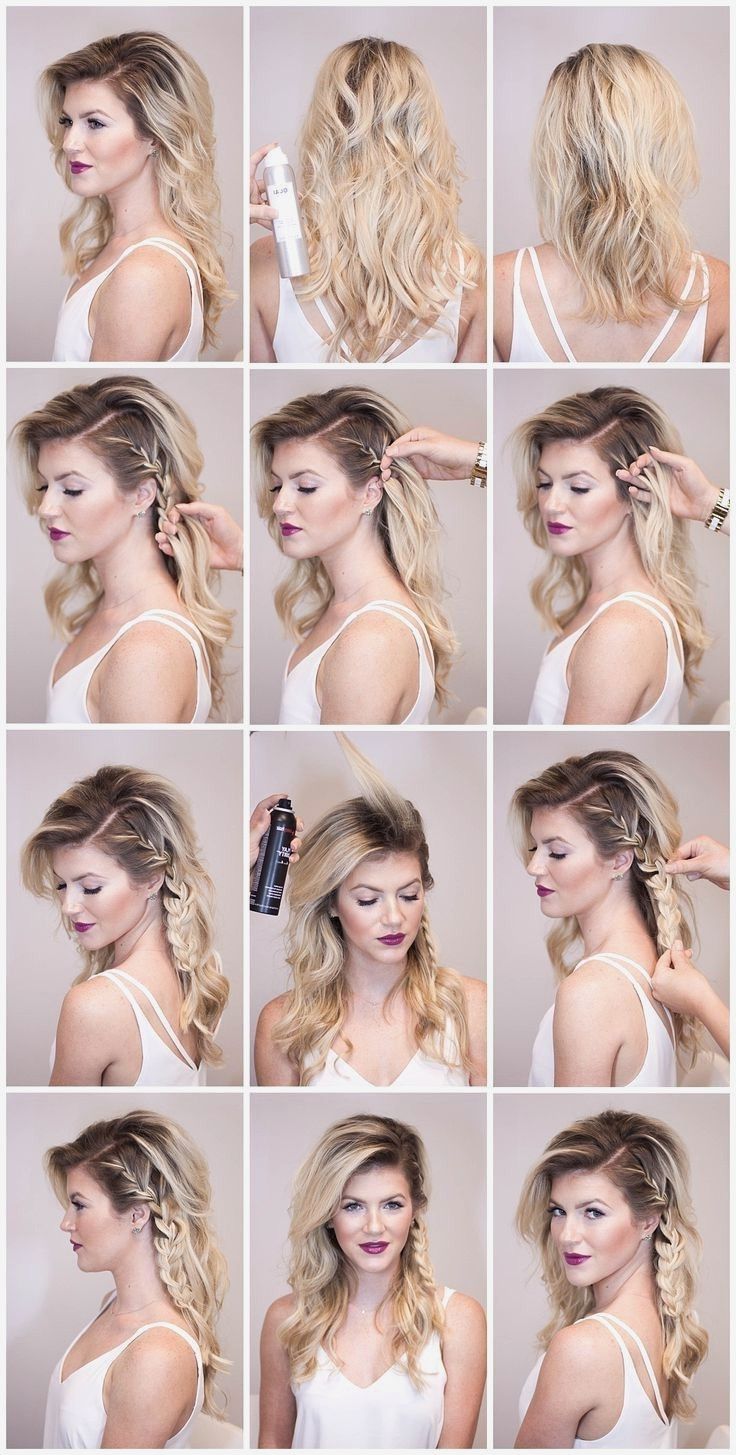 Well Known Off To The Side Wedding Hairstyles Within Long Hairstyles : Simple Wedding Hairstyles For Long Hair Off To The (View 15 of 15)