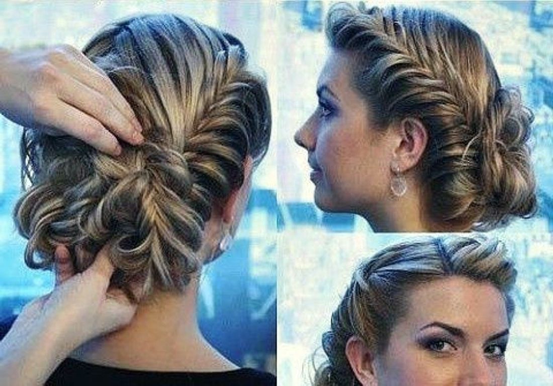 Well Known Simple Wedding Hairstyles For Long Curly Hair With Fancy Hairstyles For Long Hair Side Prom Summer Season Formal Stock (View 4 of 15)