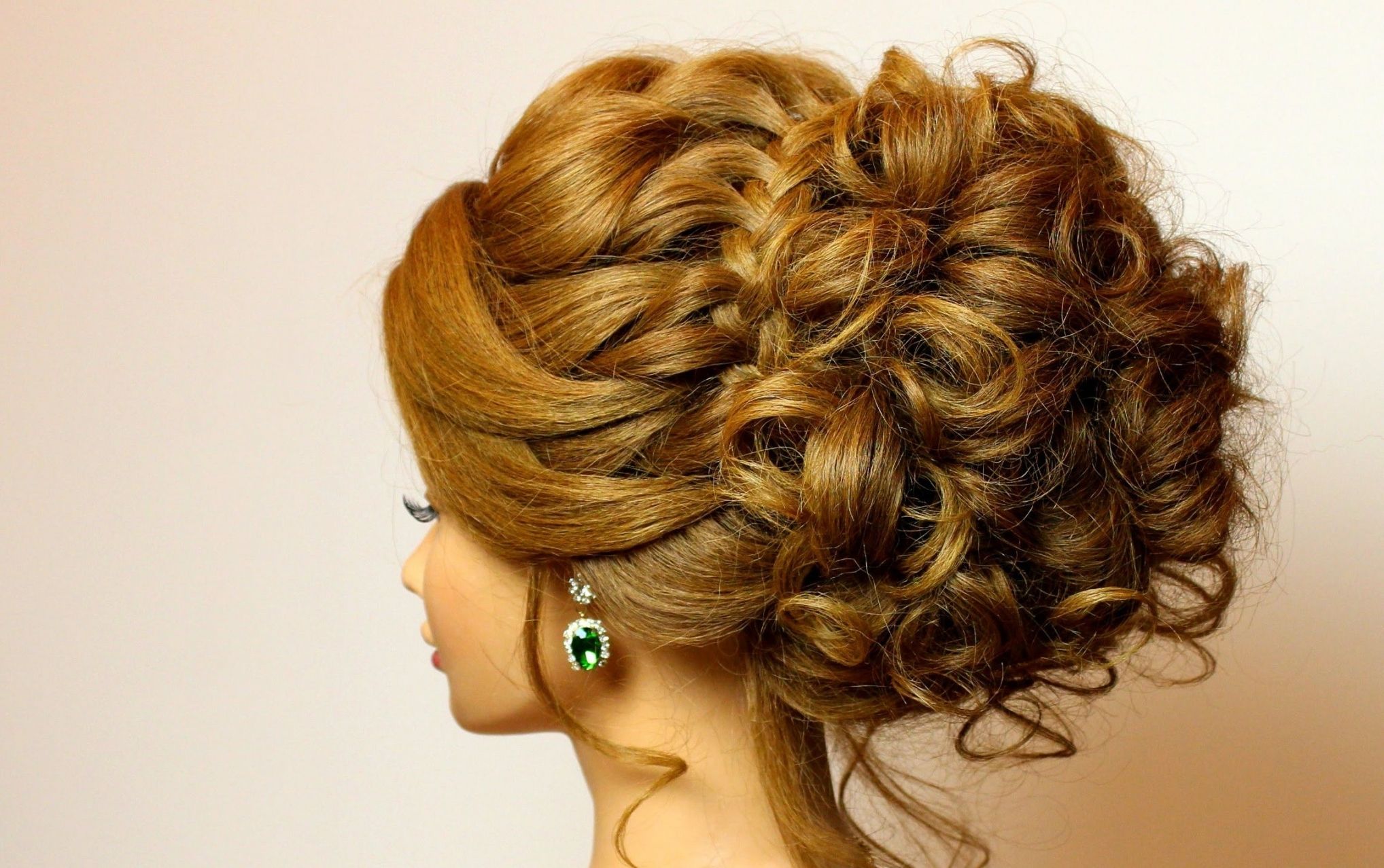 Well Liked Low Bun Wedding Hairstyles With Wedding Hairstyles Ideas: Low Bun Updo Hairstyles For Curly Hair (View 14 of 15)