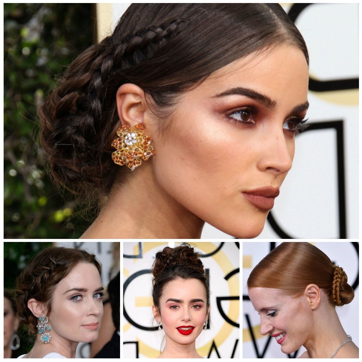 2017 Celebrity Braided Updo Hairstyles For Prom – New Hairstyles Inside Preferred Celebrities Braided Hairstyles (View 5 of 15)